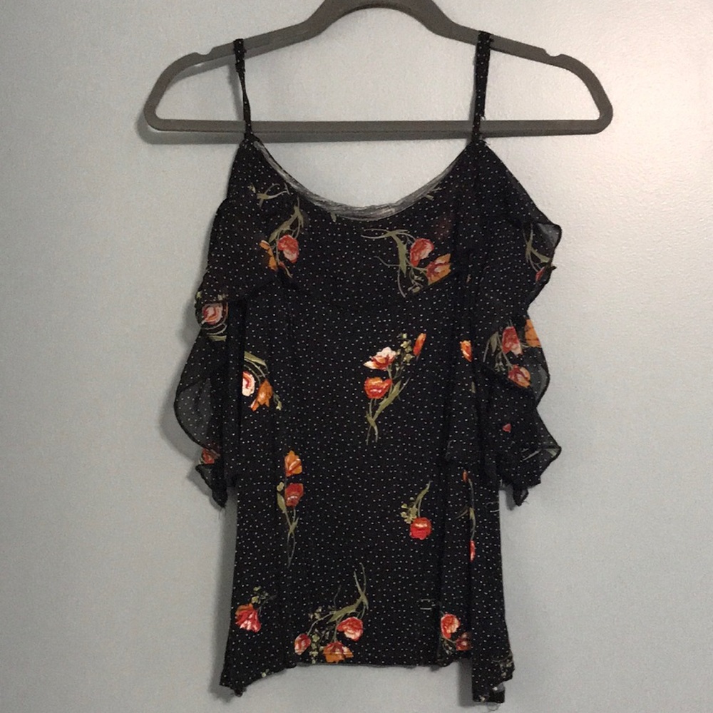 Cold shoulder shirt